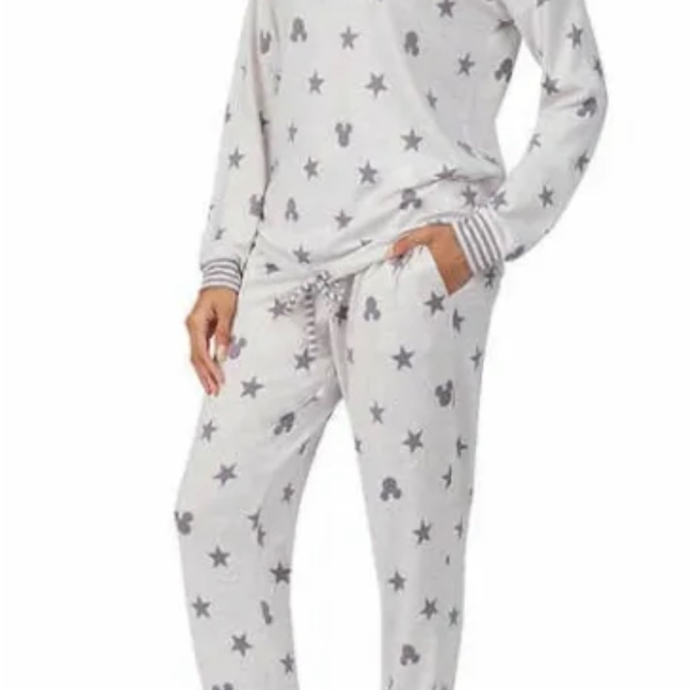Disney Mickey Mouse Pajamas Women’s  2 piece Set Size Large NEW - Picture 4 of 5